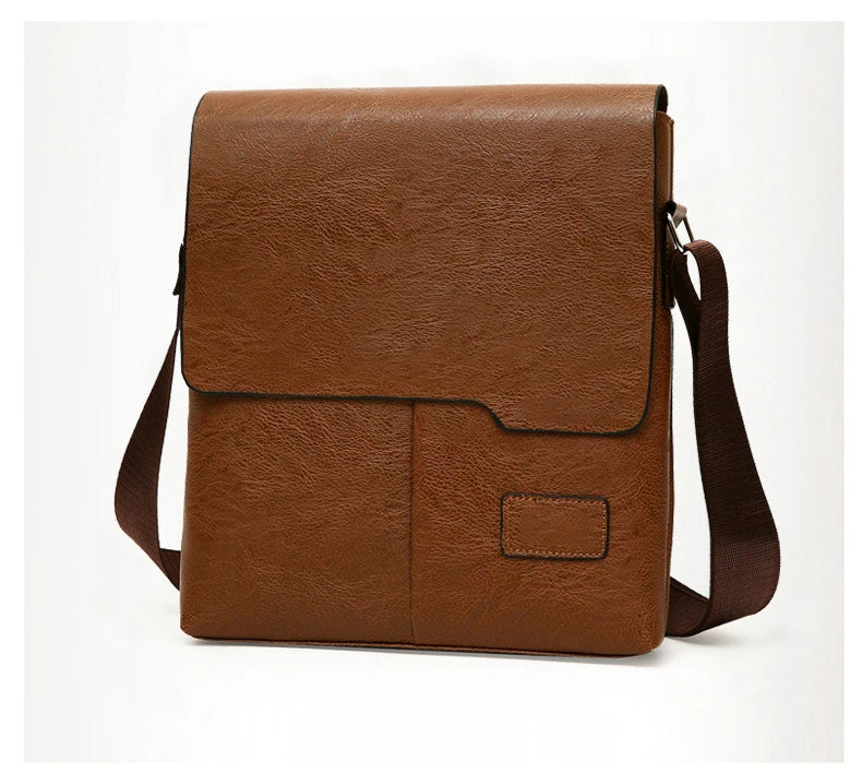 Luxury Brand Vintage PU Leather Messenger Bag