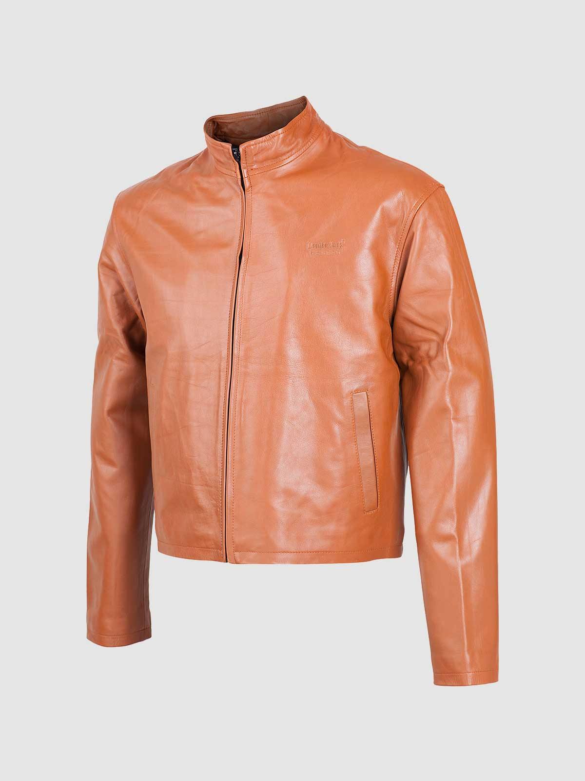 Exclusive Biker Cafe Racer Leather Jacket