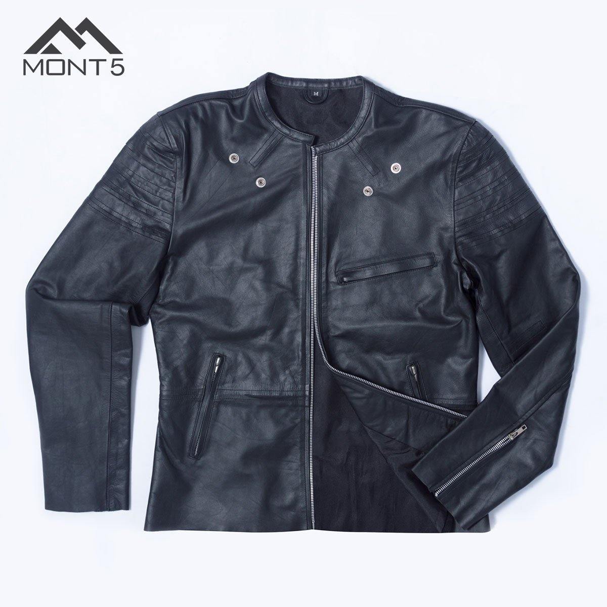 MONT5 - Karakoram Perfect Fit Men Leather Jacket