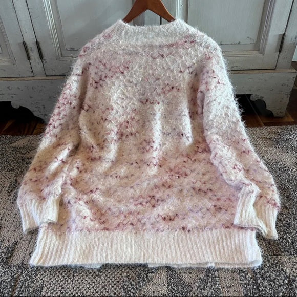 Darby Celtic Print Long Cardigan Sweater