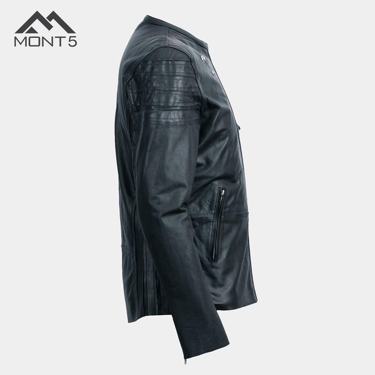 MONT5 - Karakoram Perfect Fit Men Leather Jacket