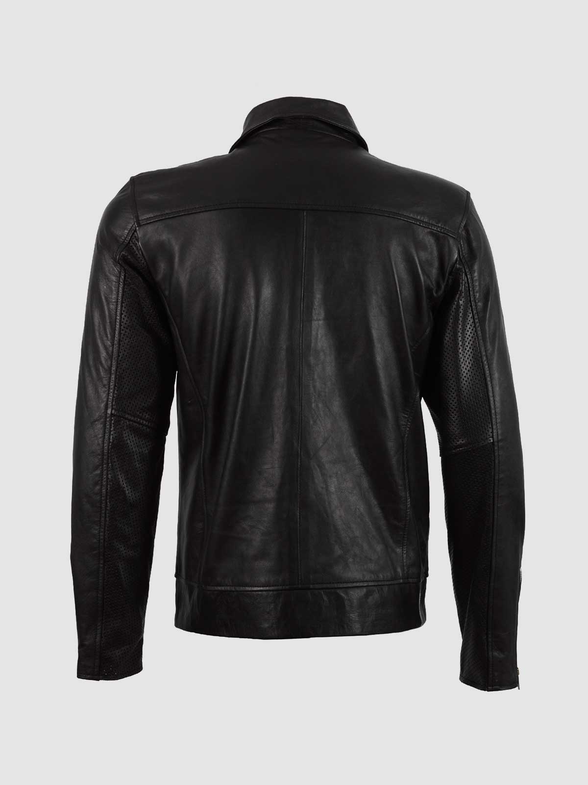 Summer Jacket - Retro Racing Jacket in Black