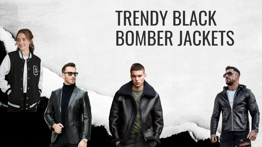 Best Black Bomber Jackets for Every Body Type
