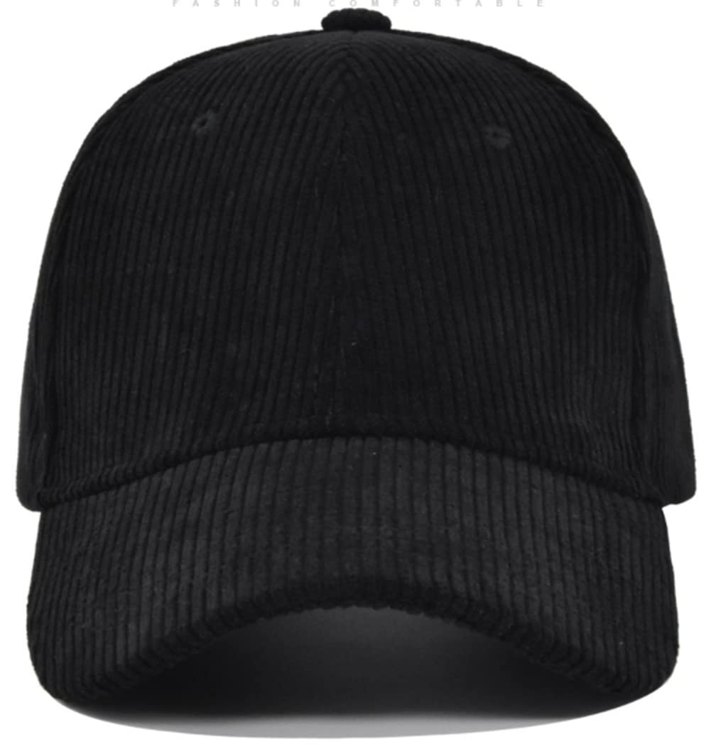 Baseball Cap for Women Y2k Fishing Hat Trucker Hat Winter Baseball Cap Strapback Hat Corduroy Unisex Baseball Cap 2024 Blue