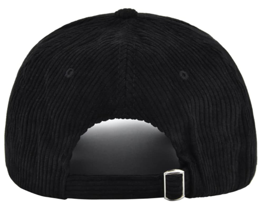 Baseball Cap for Women Y2k Fishing Hat Trucker Hat Winter Baseball Cap Strapback Hat Corduroy Unisex Baseball Cap 2024 Blue