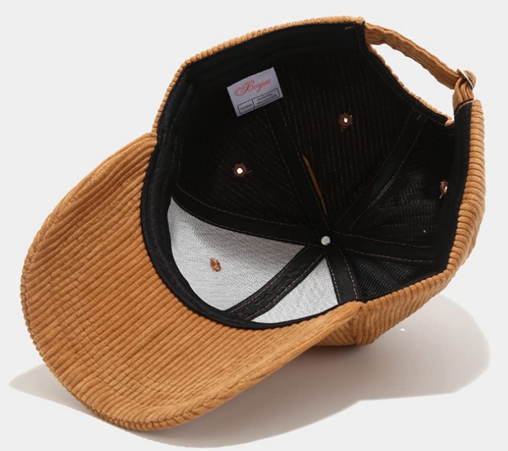 Baseball Cap for Women Y2k Fishing Hat Trucker Hat Winter Baseball Cap Strapback Hat Corduroy Unisex Baseball Cap 2024 Blue