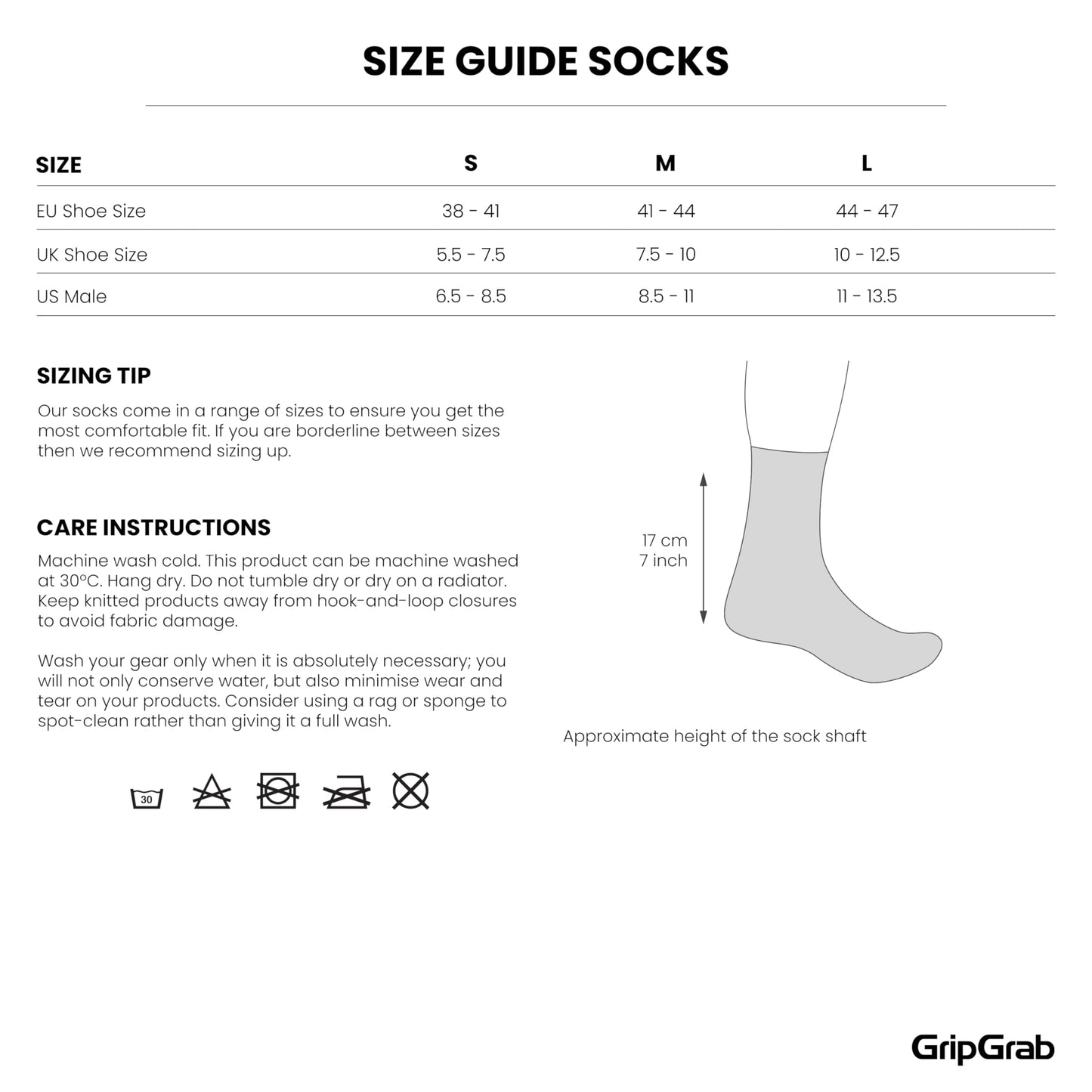 GripGrab Thermo SL Single & Multipack Winter Cycling Socks Men Women High Cut Thermal Breathable Tall Cold Weather Cycling