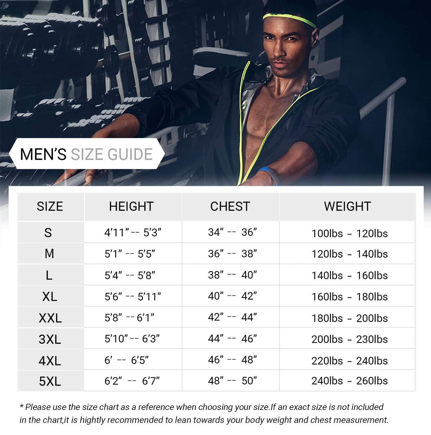 HOTSUIT Sauna Suit Men Anti Rip Boxing Sweat Suits Exercise Workout Jacket, Blue, S