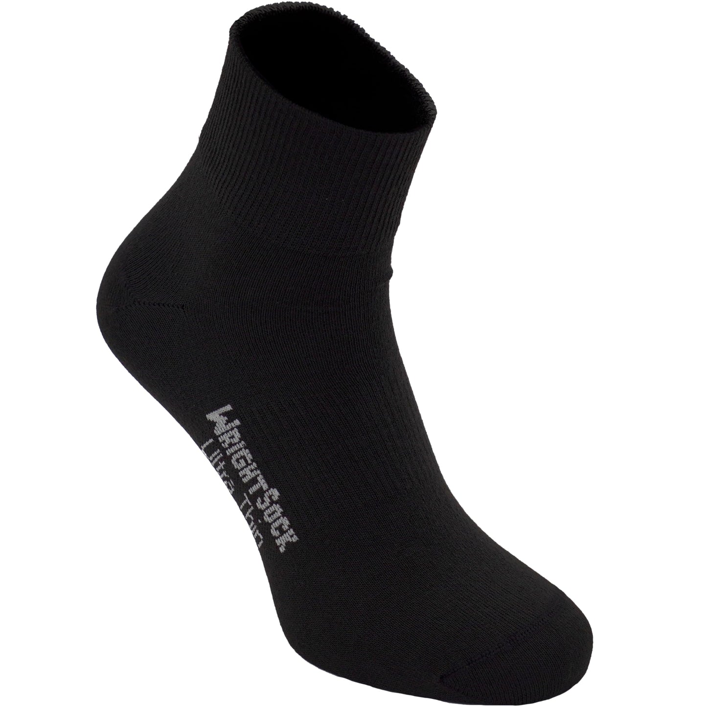 Wrightsock Ultra Thin Quarter Running Socks for Men and Women - Cushioned, Eco-Friendly and Anti Blister Socks with our Contoured Foot Design - American Made with Moisture Regulation