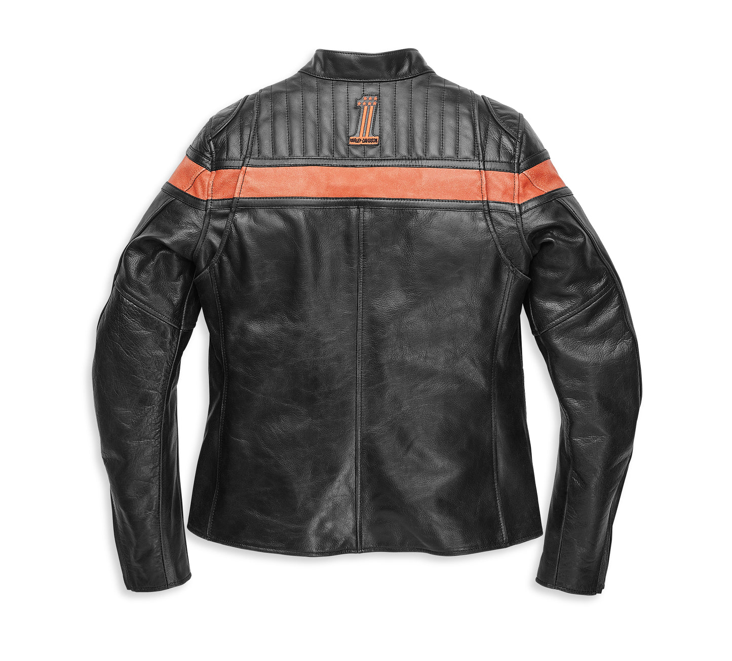 Harley Davidson Women's Victory Sweep Leather Riding Jacket