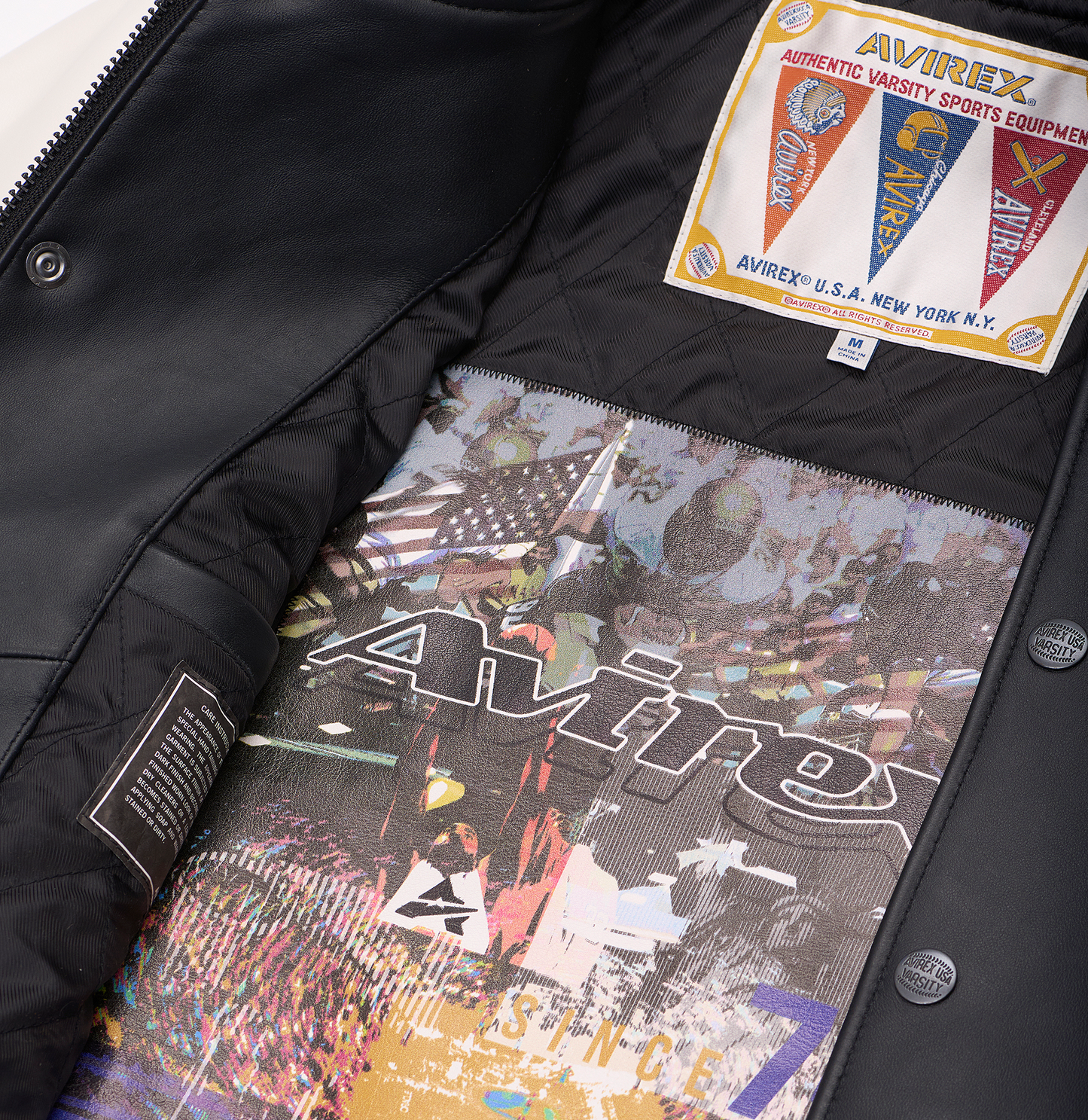 AVIREX  AMERICAN VARSITY JACKET