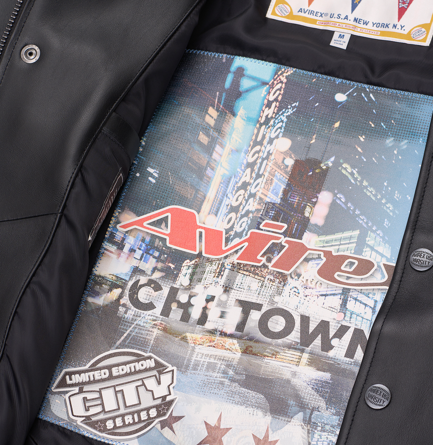 AVIREX LIMITED EDITION CITY SERIES CHICAGO JACKET