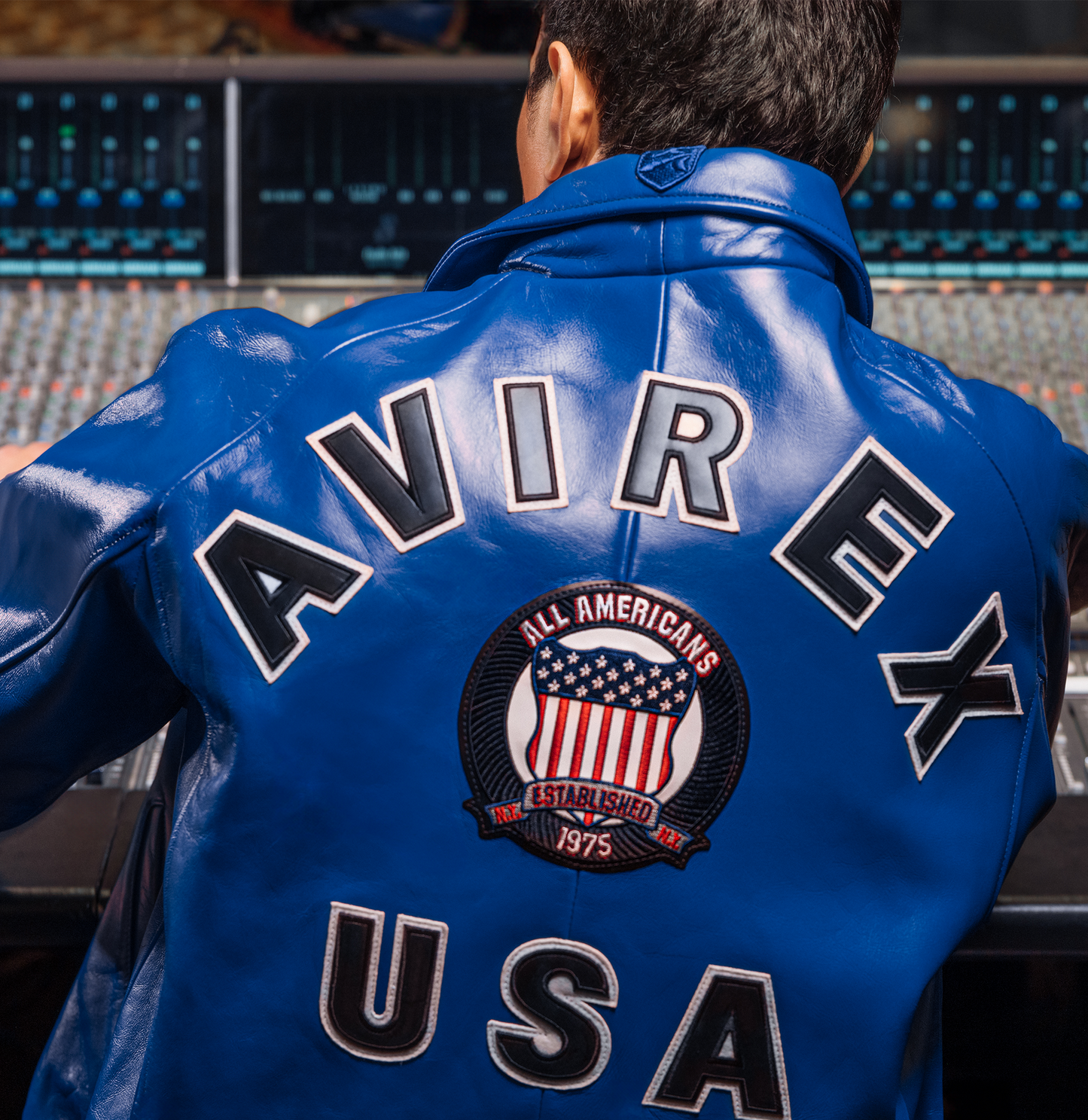 AVIREX COBALT ICON JACKET