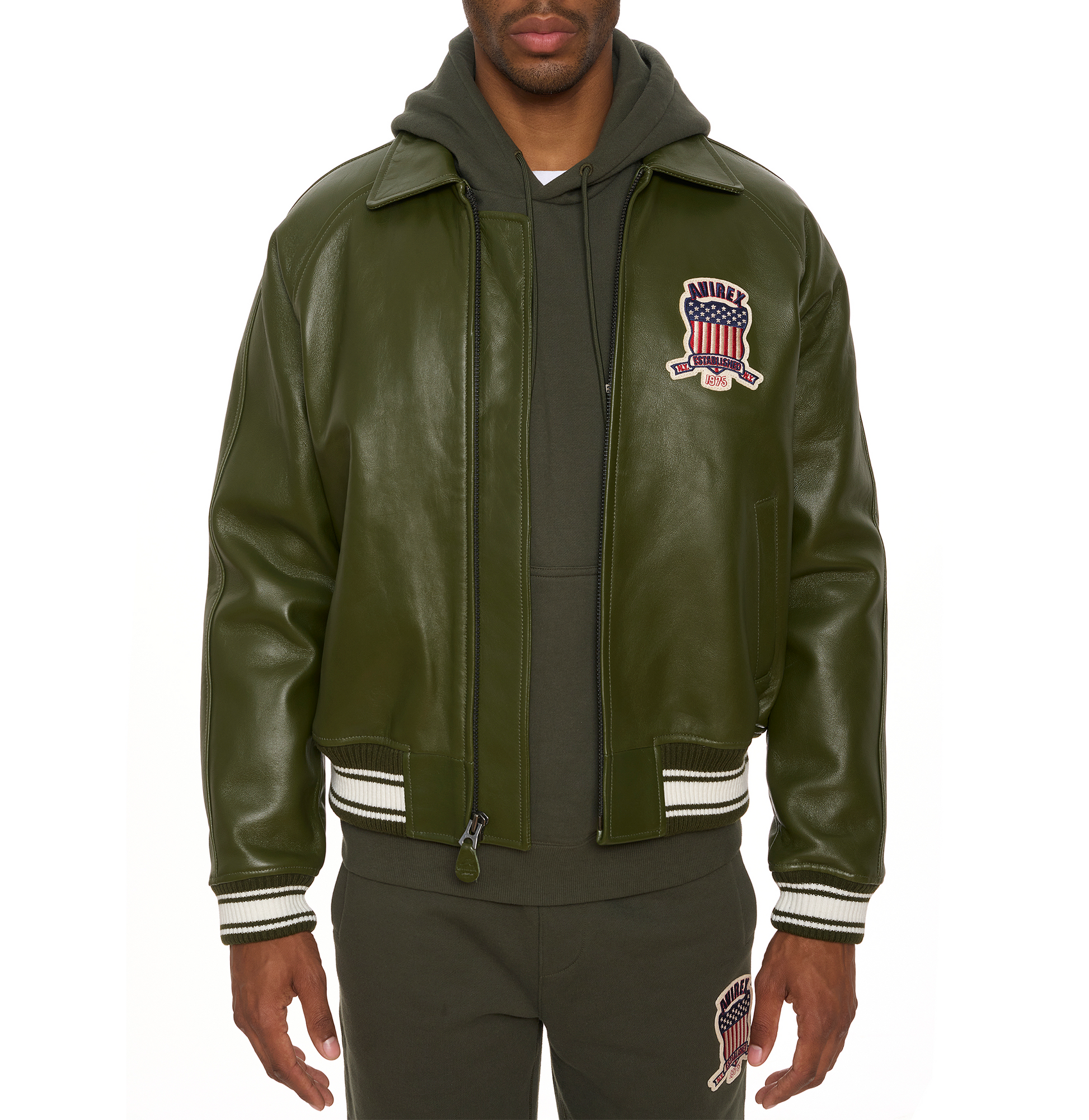 AVIREX OLIVE ICON JACKET