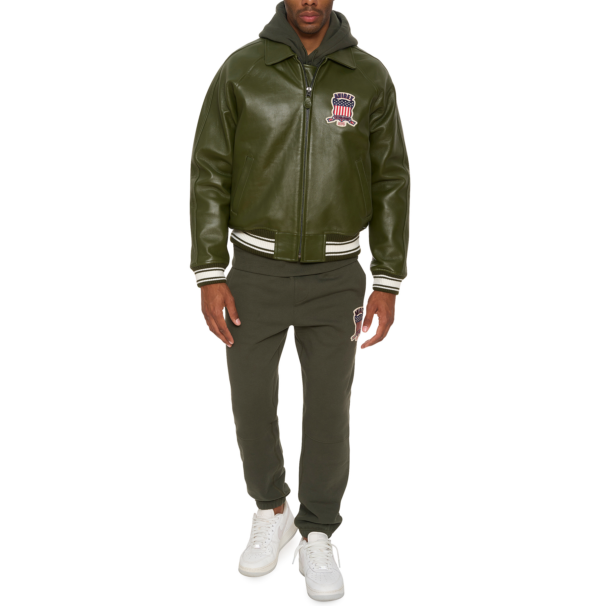 AVIREX OLIVE ICON JACKET