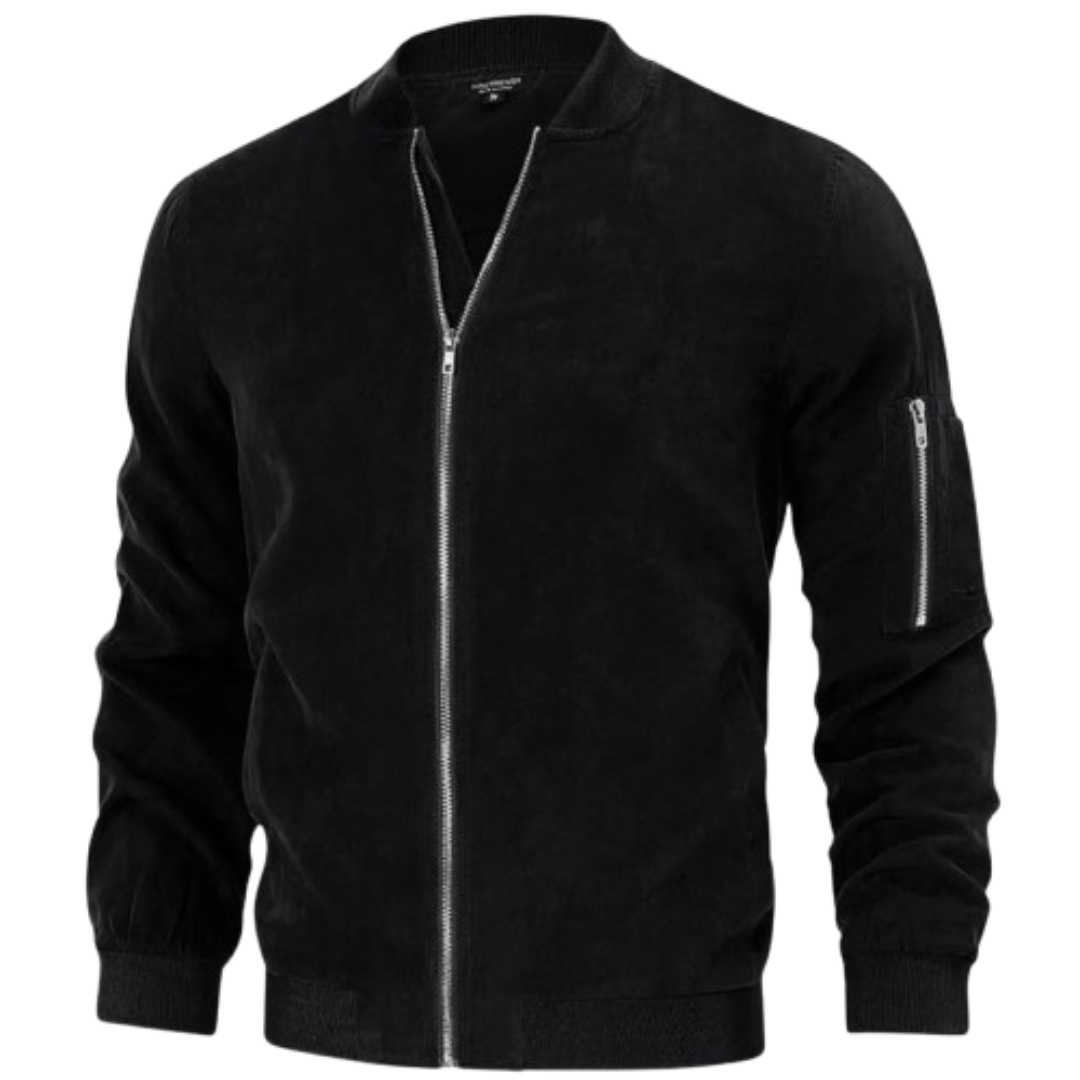 Black Leather Varsity Jacket Black Bomber Jackets