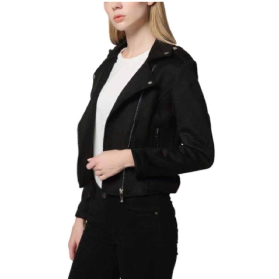 Black Suede Leather Jacket Black Bomber Jackets