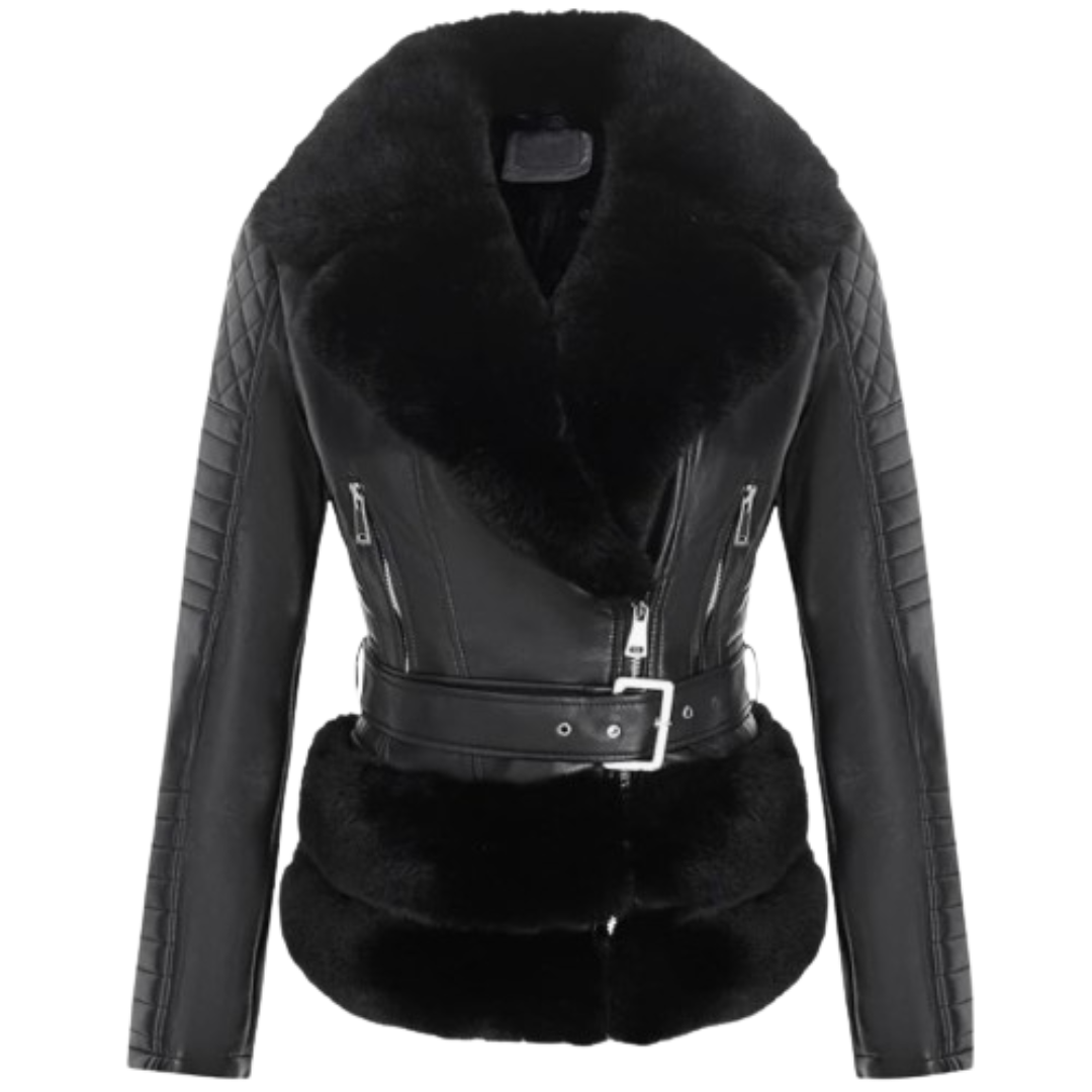 Faux Black Leather Jacket Black Bomber Jackets