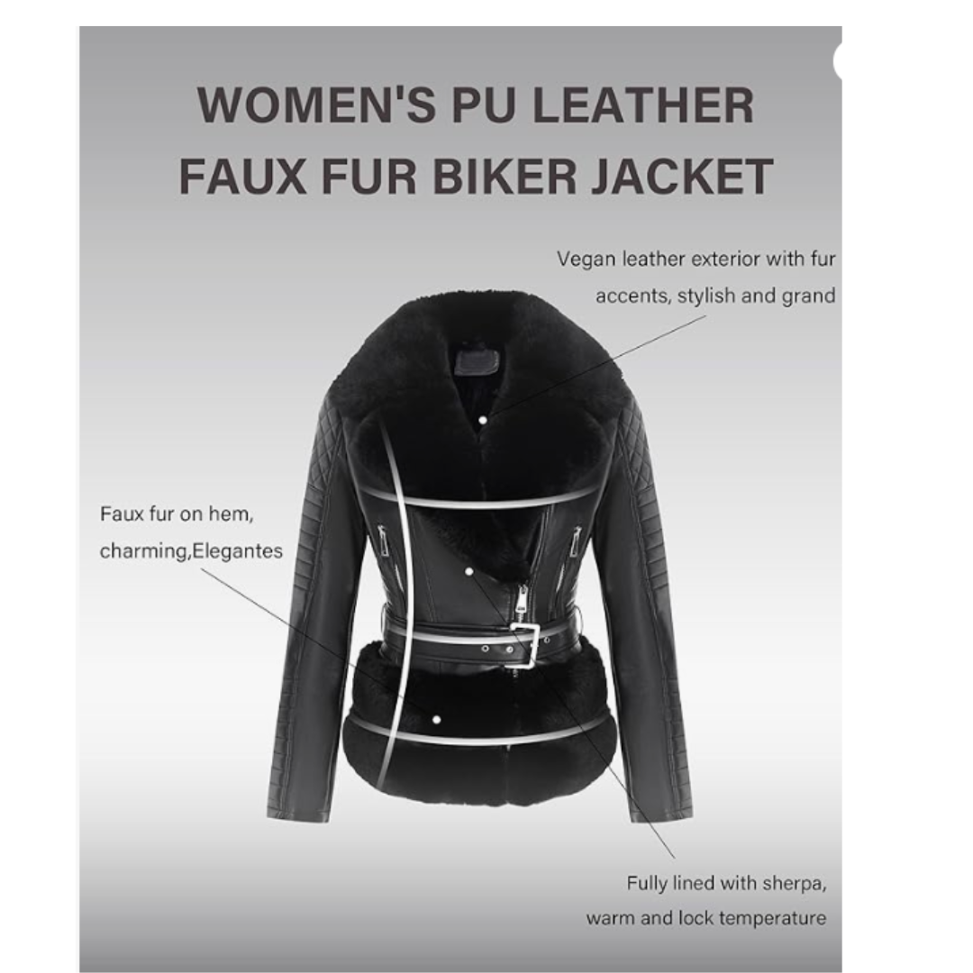 Faux Black Leather Jacket Black Bomber Jackets