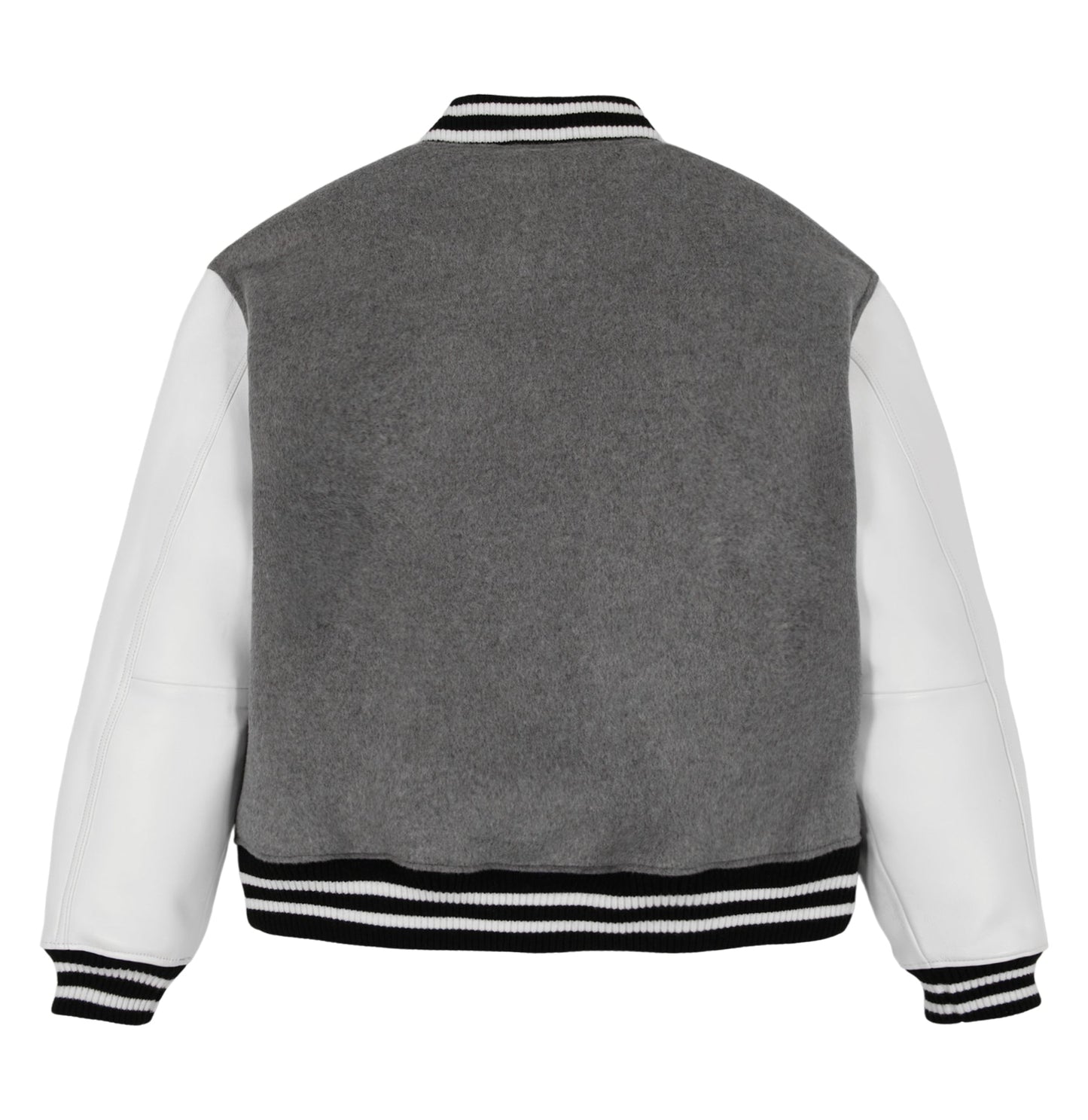 WOOL LEATHER VARSITY JACKET