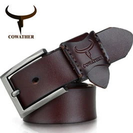 Men's Cowhide Leather Belt XF001