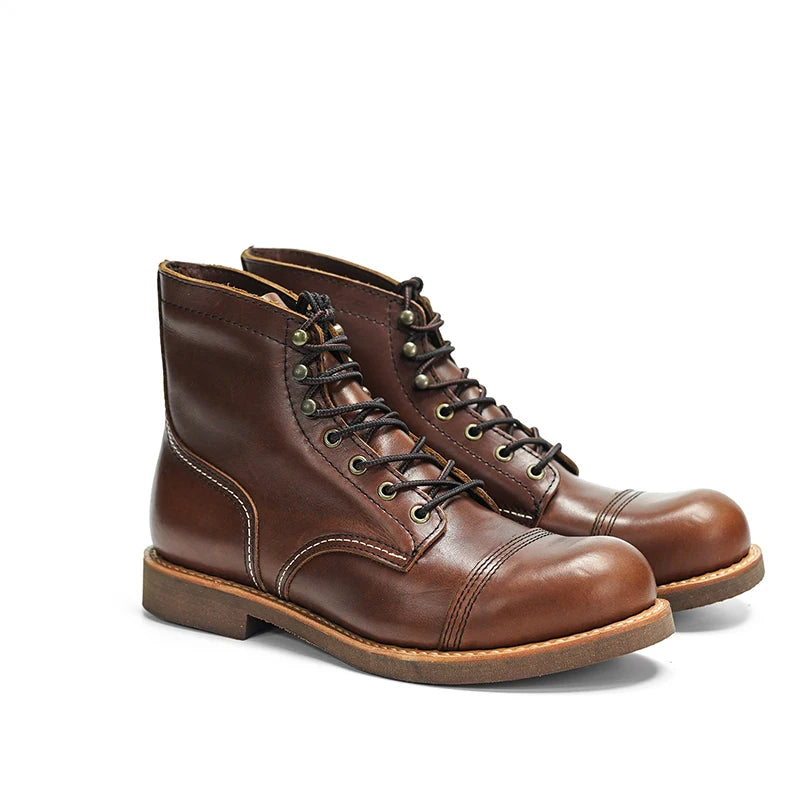 Men's Goodyear-Welted Leather Boots