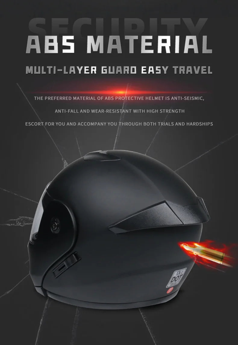 Casco capacetes double dual lens helmet motorcycle helmet full face helmets downhill racing helmets motorfiets helm