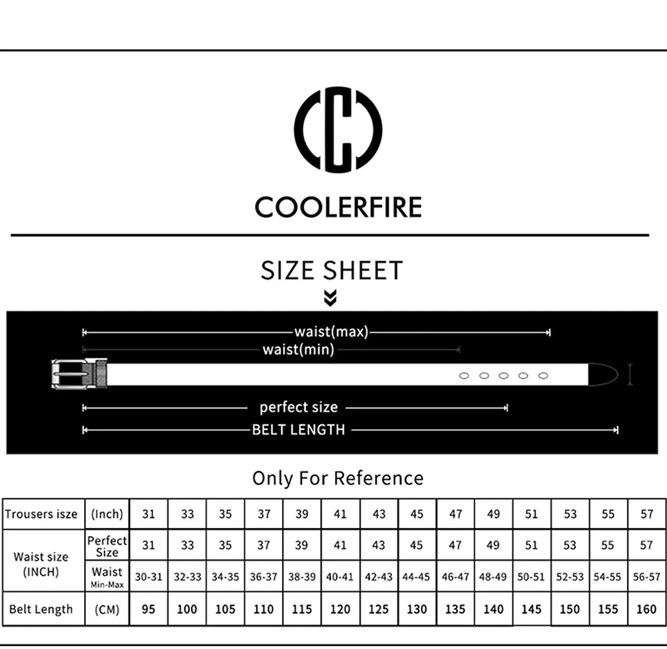 Men's Reversible Leather  Belt HQ110