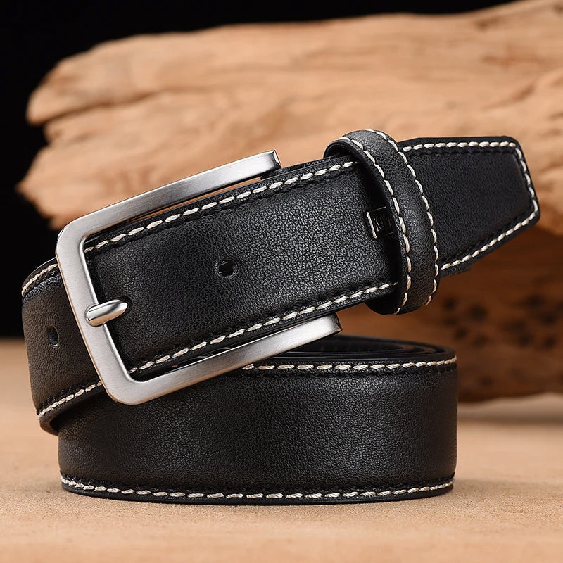 Men's Luxury Leather Vintage Belt