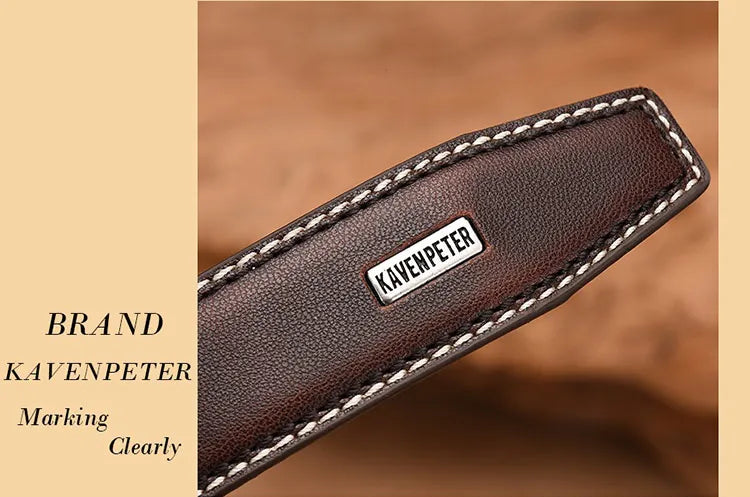 Men's Luxury Leather Vintage Belt