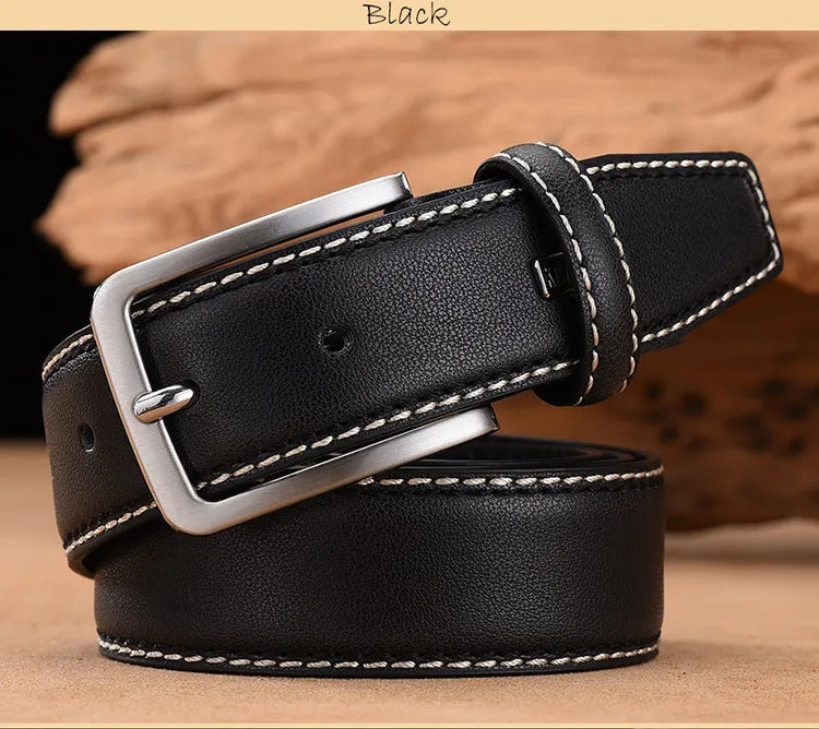 Men's Luxury Leather Vintage Belt