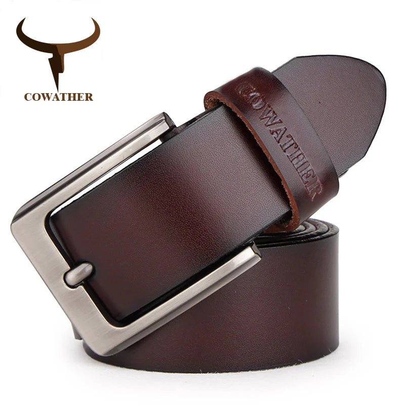 Men's Cowhide Leather Belt XF001