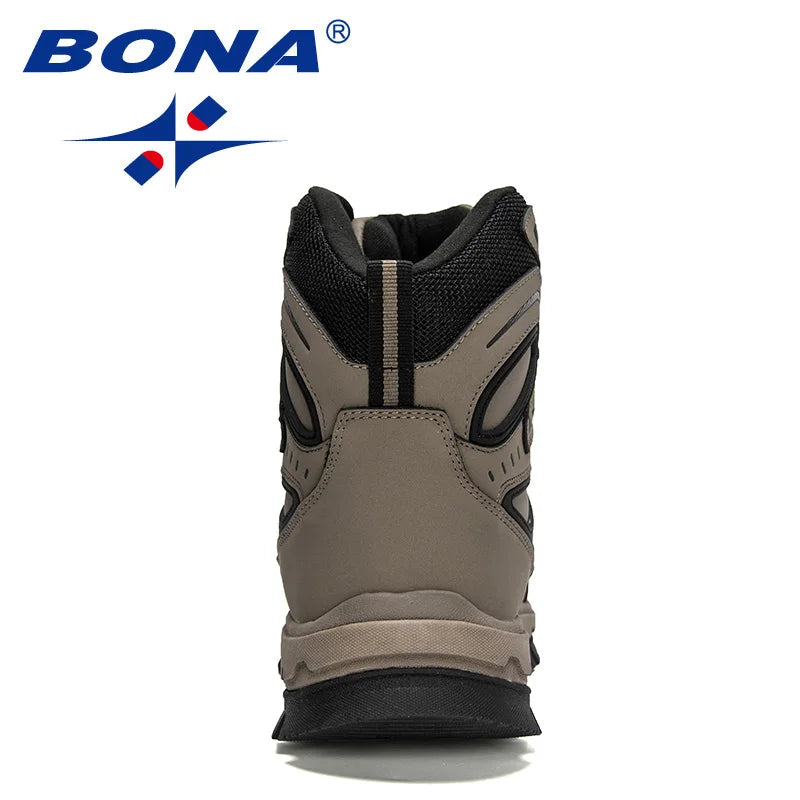 BONA Men's Leather Winter Boots