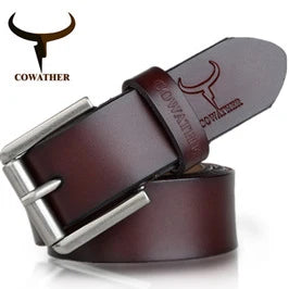 Men's Cowhide Leather Belt XF001