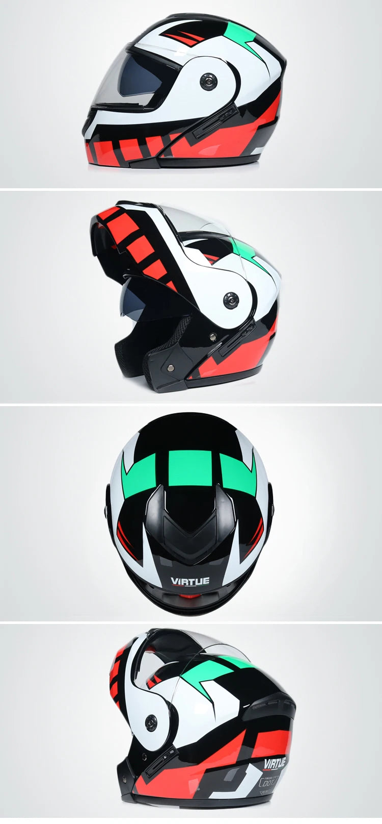 Casco capacetes double dual lens helmet motorcycle helmet full face helmets downhill racing helmets motorfiets helm