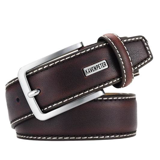 Men's Luxury Leather Vintage Belt