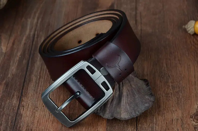 Men's Cowhide Leather Belt XF001