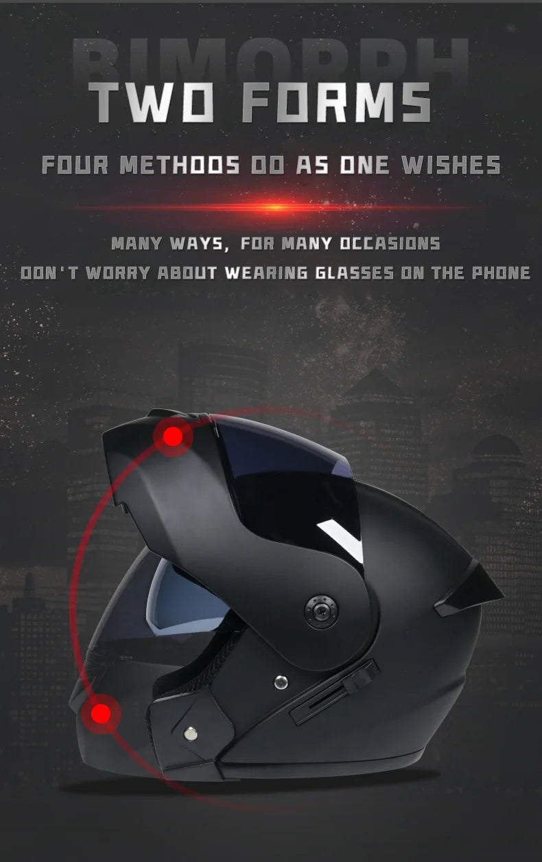 Casco capacetes double dual lens helmet motorcycle helmet full face helmets downhill racing helmets motorfiets helm