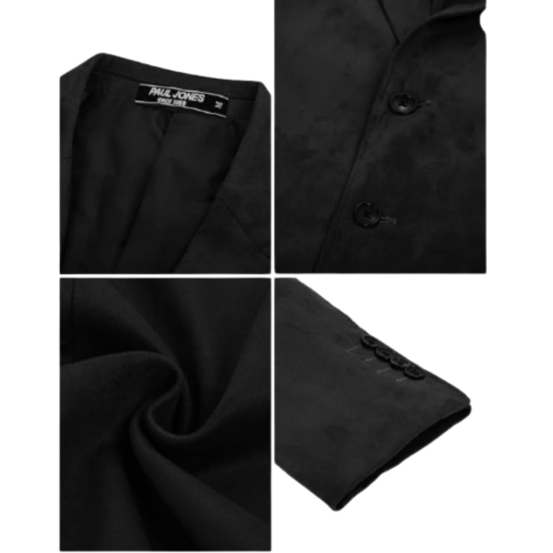 Men's Blazer coat Black Bomber Jackets