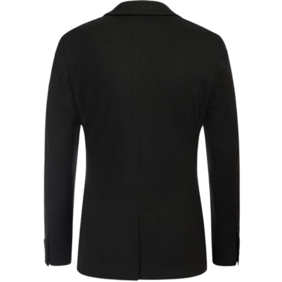 Men's Lightweight Blazer Coat Black Bomber Jackets