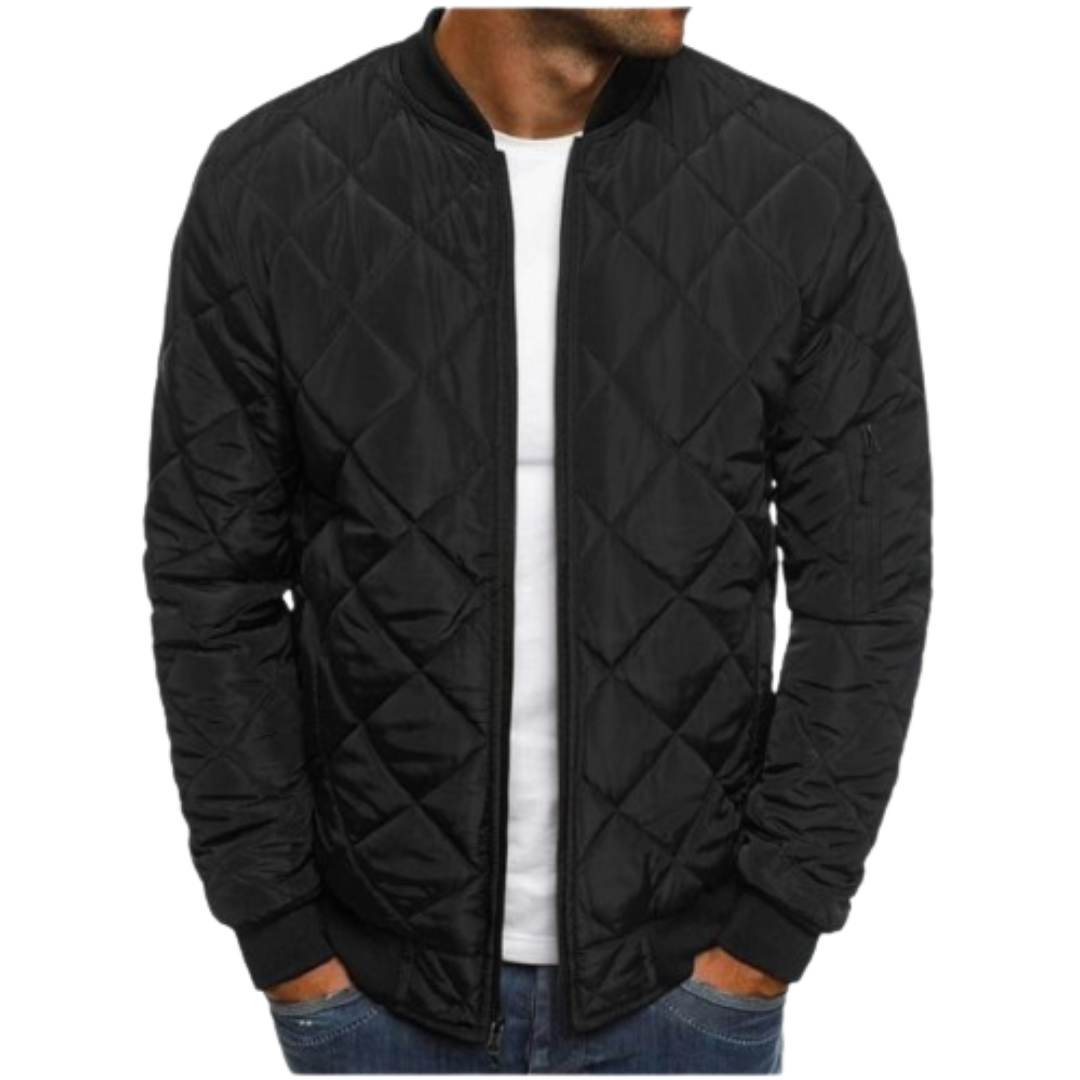 Men's Varsity Bomber Jacket Black Bomber Jackets