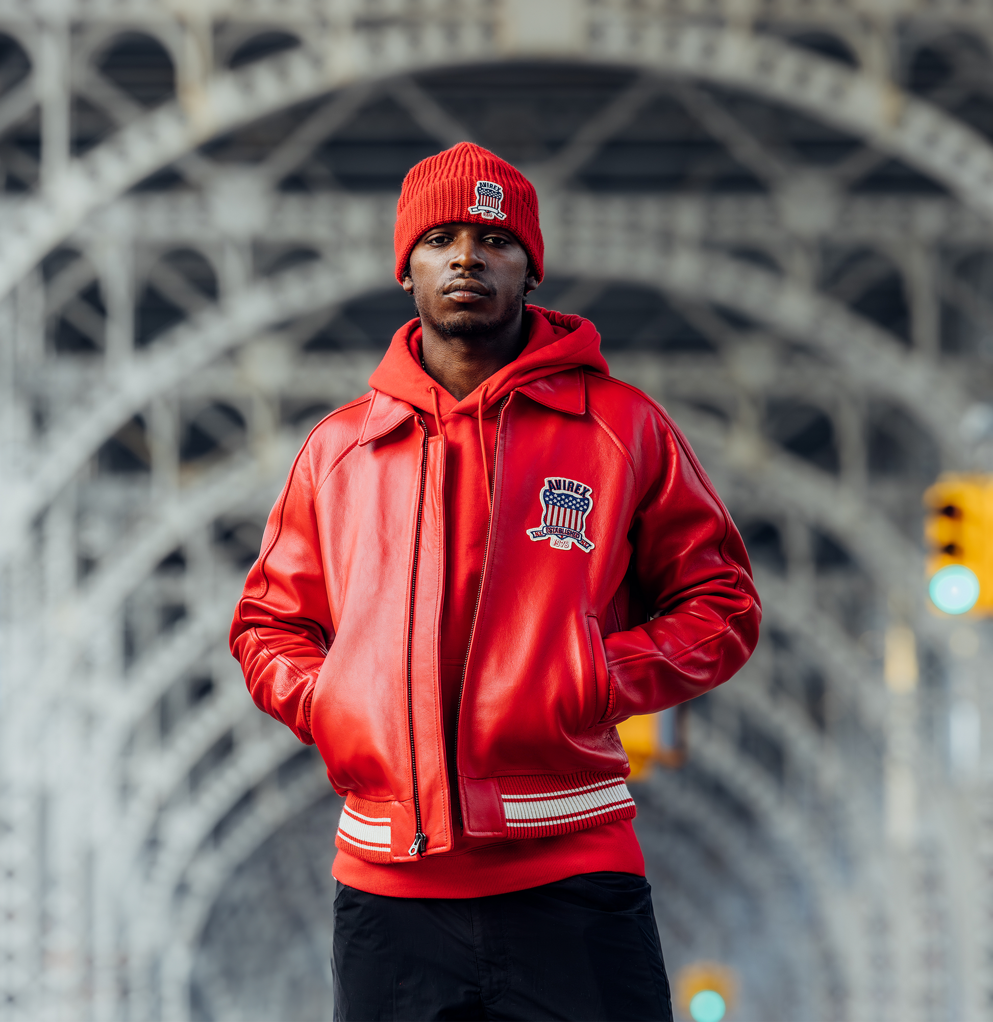 AVIREX RED ICON JACKET