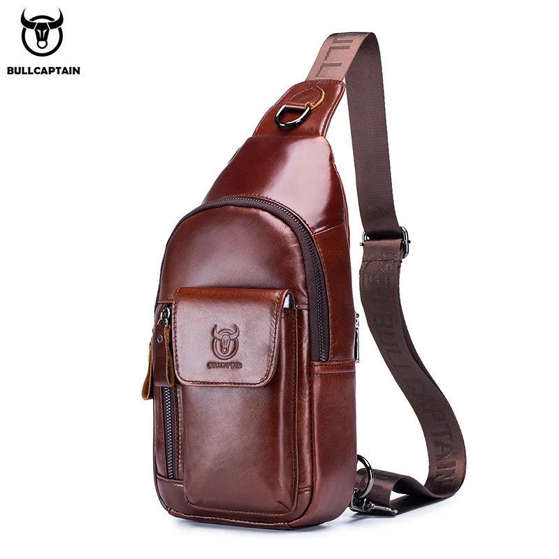 Bullcaptain Men's Anti-theft Crossbody Bag