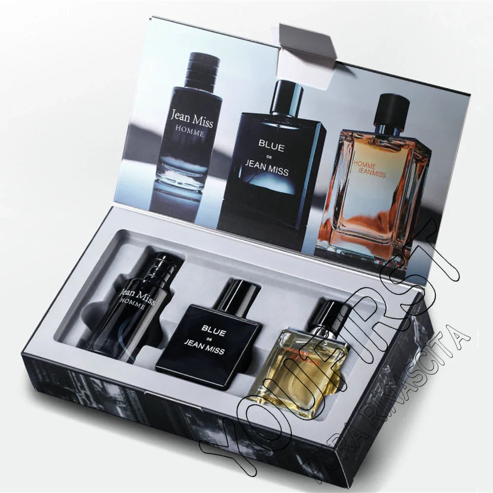 90ML Men's Perfume Set – 3-Piece Gift Box