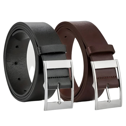 New Luxury PU Leather Belt for Men