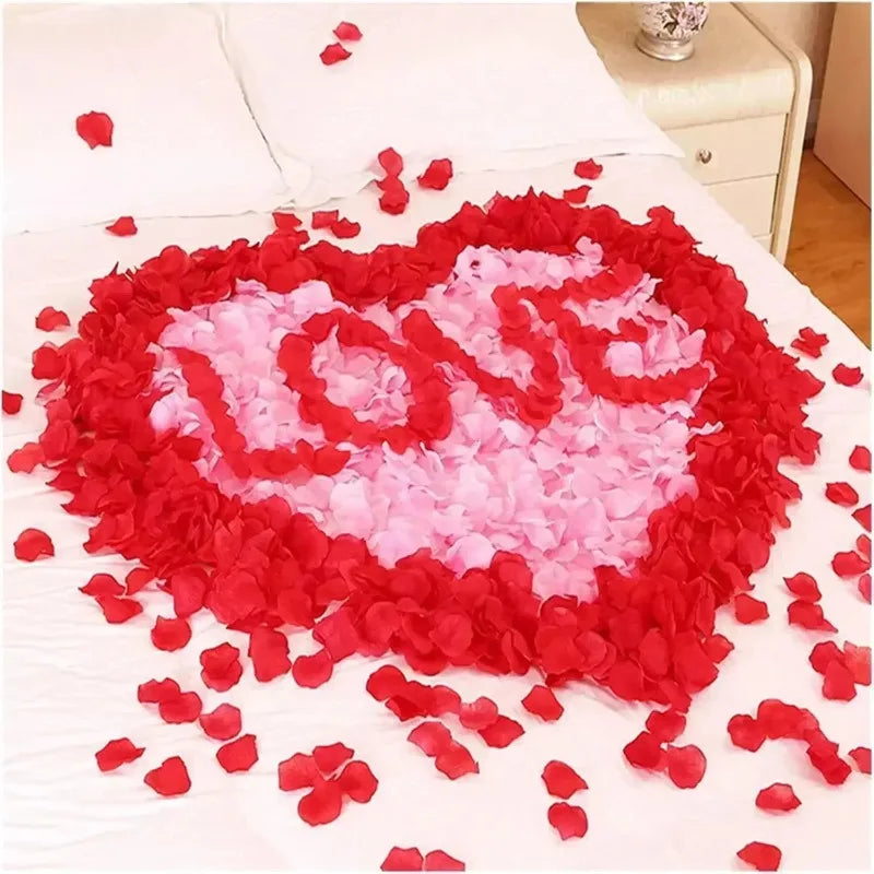 Artificial Silk Rose Petals