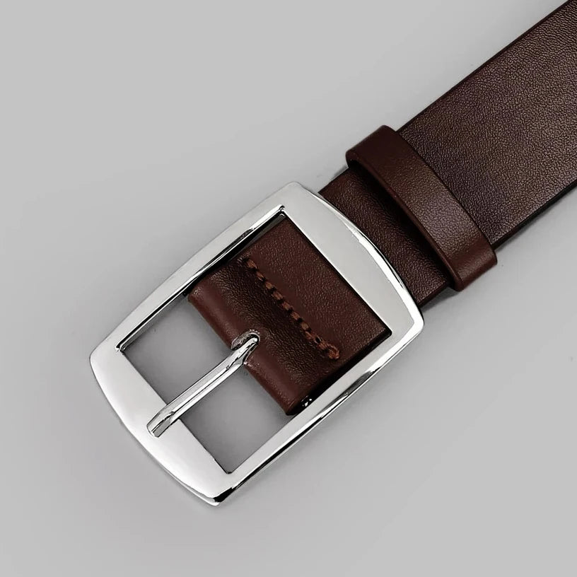 New Luxury PU Leather Belt for Men