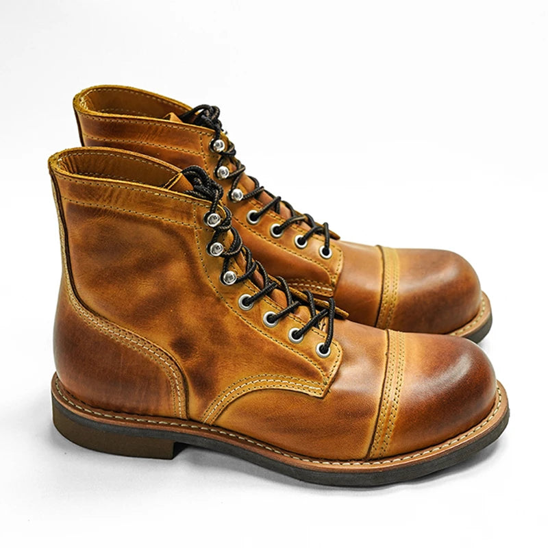 Men's Goodyear-Welted Leather Boots