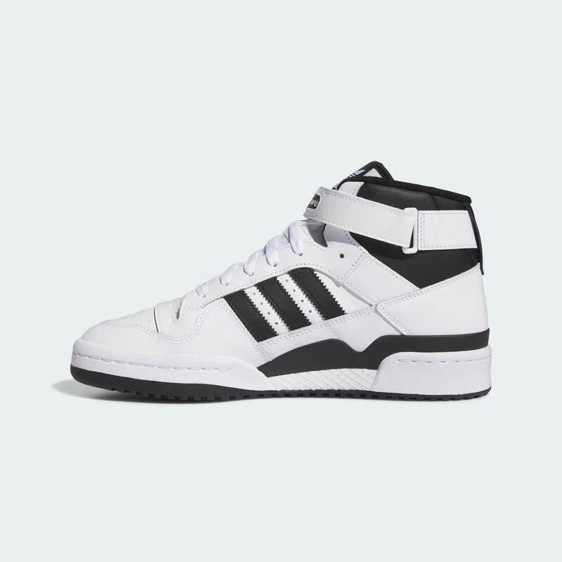  Adidas Forum Mid White/Blue Sneakers