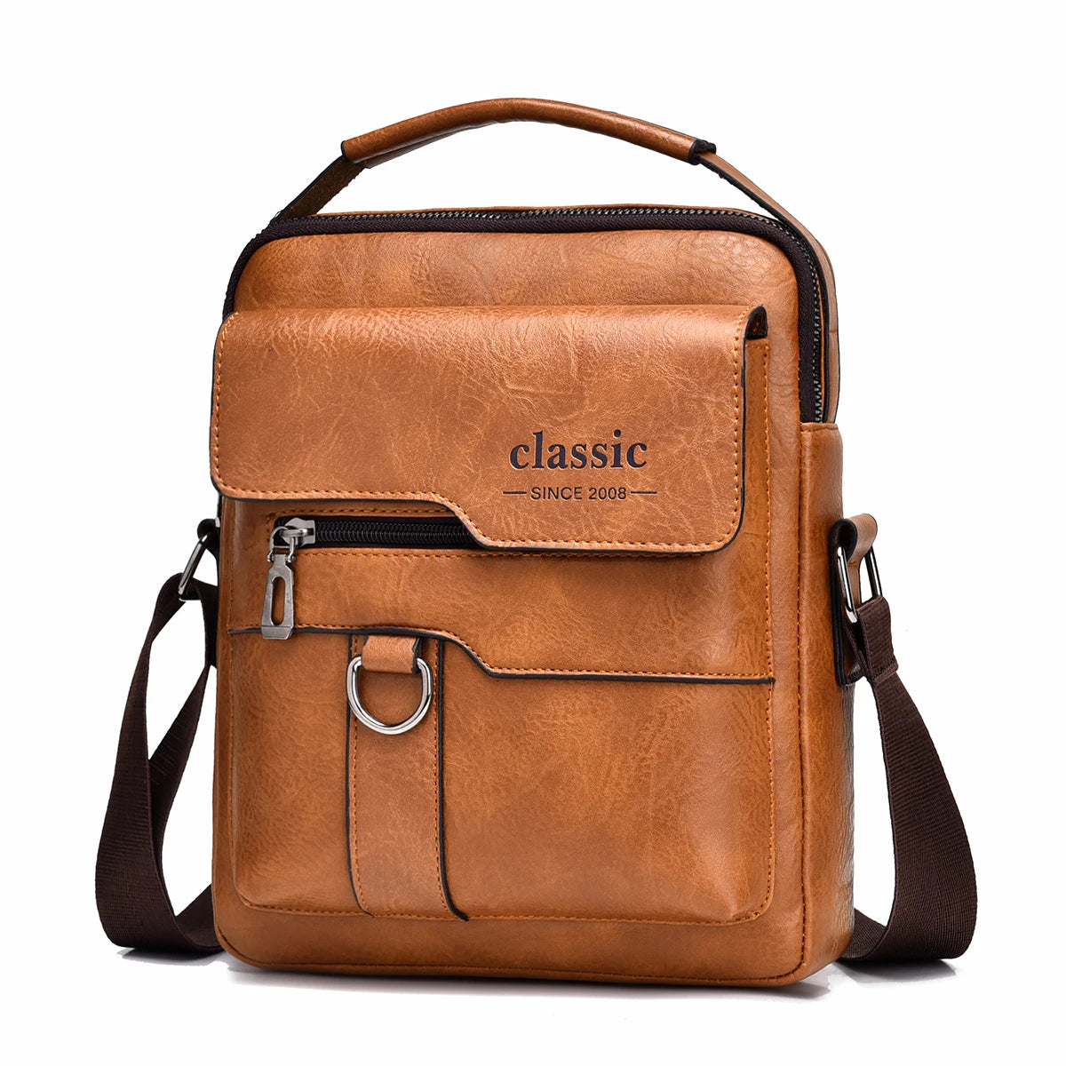 Men's Luxury Leather Crossbody Bag